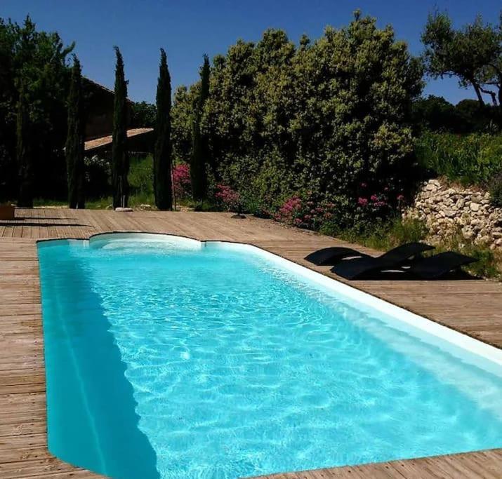 Vila Mas Des Bergines, Au Milieu Des Vignes Vacqueyras Exteriér fotografie